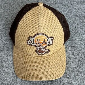 NWOT Disney Aulani Resort Straw and Mesh Hat